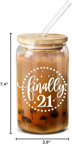 Miniatura 8 de NewEleven Regalos de cumpleaños número 21 para mujeres, ella, decoraciones de cumpleaños 21 para ella, ideas de cumpleaños 21 para mujeres, ella,