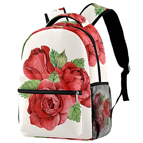 Sac à dos décontracté pour femme à motif citron multicolore grand format
