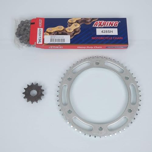 Kit Sifam Kette FüR Motorrad Yamaha 125 Dtr 1993 Bis 2002 12X53 Pas 428 Al152Mm-image