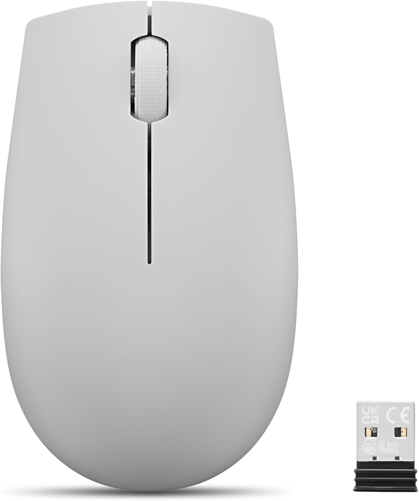 300 Wireless Mouse – Computer Mouse for PC, Laptop with Windows – Ambidextrous Design – 2.4 GHz Nano USB Receiver – 12 Month Battery Life