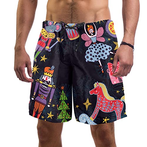 Maillots de bain pour hommes JDEZ anti-irritation short de plage léger