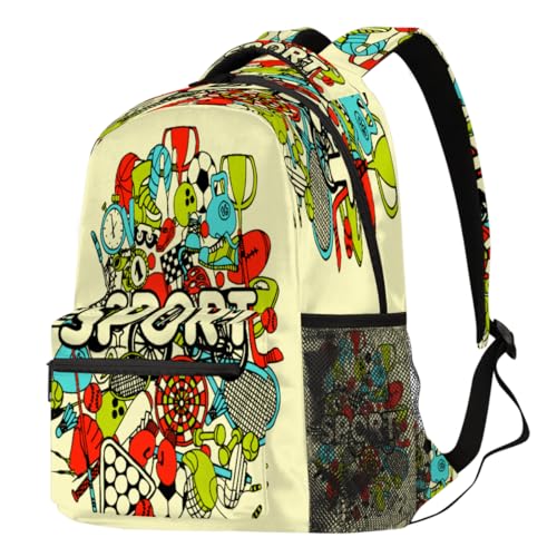 Sac à dos pour homme et femme grand format aux finitions sport soignées
