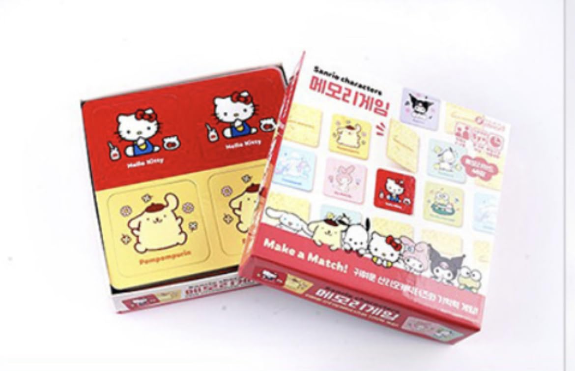 Kitty's Memory Game Boardgame with 48 Cards - Officially Licensed