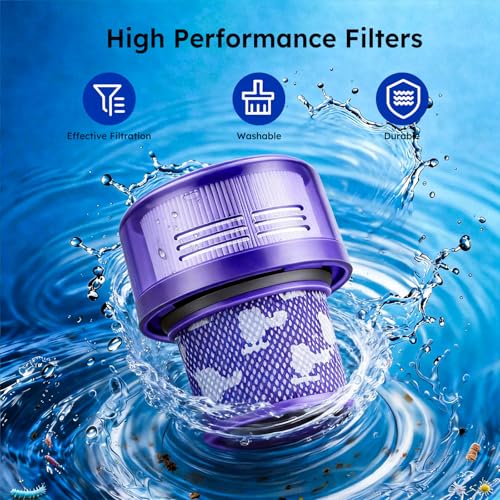 Image of HIPOW Battery Replacement Compatible with Dyson V10 Series Vacuum Cleaners