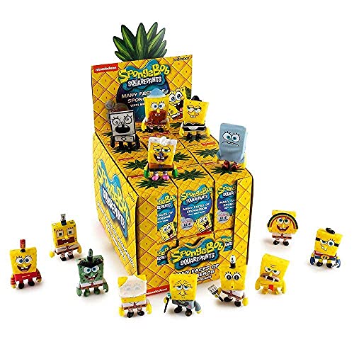 Kidrobot CDU Pack of 24 Many Faces of Spongebob Squarepants Blind Box Minifigure Series