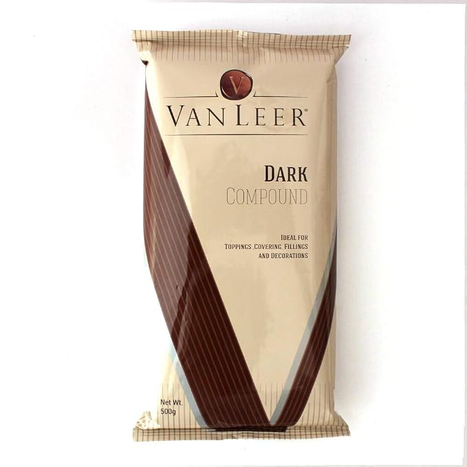 Aromatic Vanleer Chocolate Connection Rich Dark Compound Slab-500gm