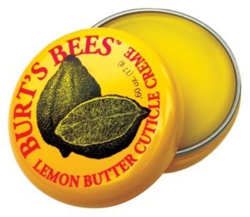 Burt's Bees Lemon Butter Cuticle Cream, 0.30 oz/8.5 g