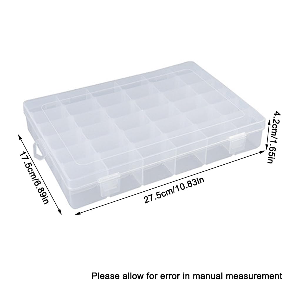 4 Sets Stickerei-Organizer-Box-Set, 100 Stück Kunststoff-Garnspulen, Stickgarn-Organizer und Blanko-Aufkleber für Bastelarbeiten, Nähen, Aufbewahrung