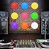 Sourcing Map 6Pcs Blank Vinyl Records, 7 Inch Fake Records, Retro Decoration, PVC, Solid Black #3