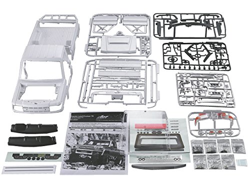 Killerbody 48601 1/10 Toyota Land Cruiser LC70 Hard Body Set, Version 2, White