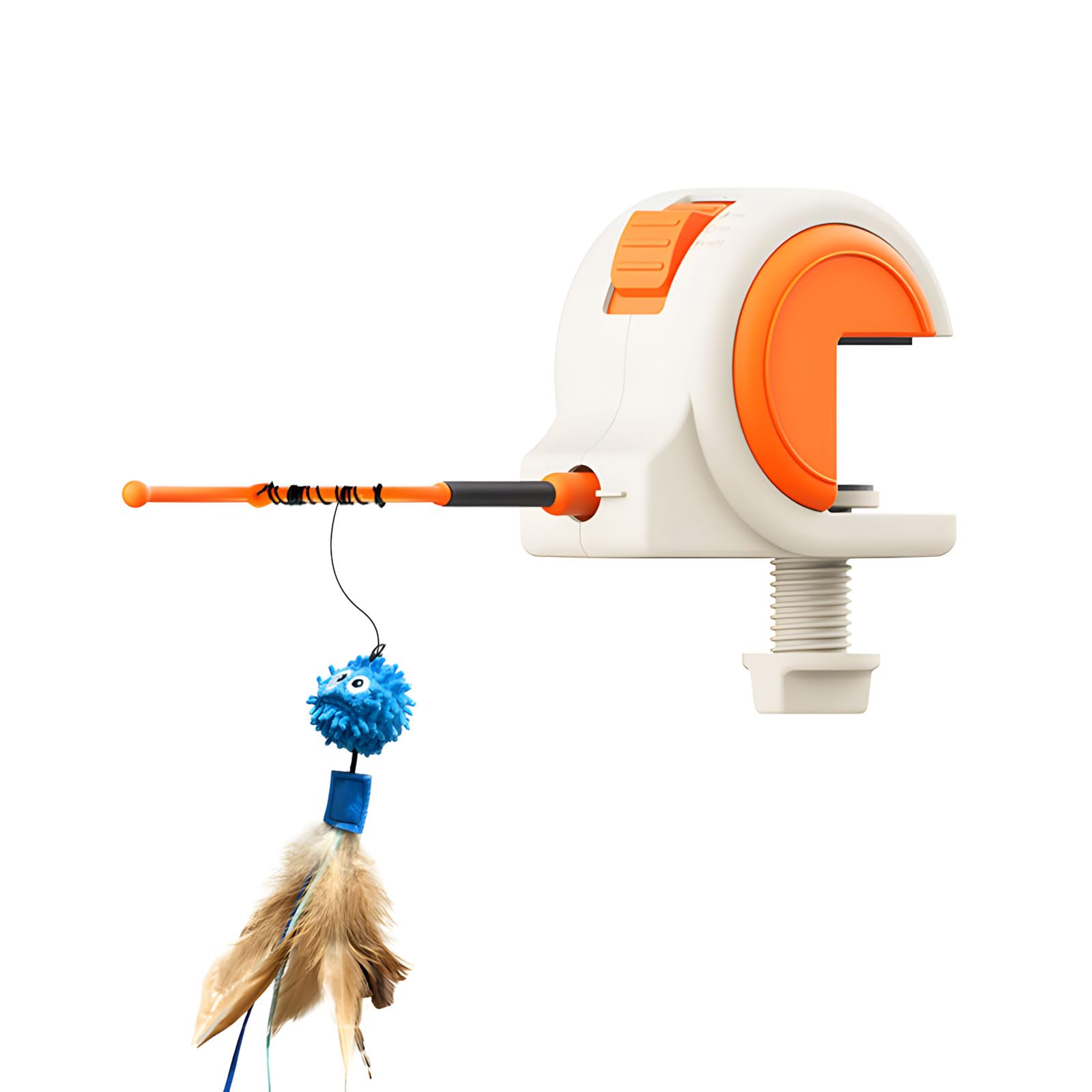 Jouet intelligent automatique avec mouvements et détachable pour jouer et faire de l'exercice interactif, jouet intelligent automatique pour chats avec mouvements et détachable pour jouer et faire de