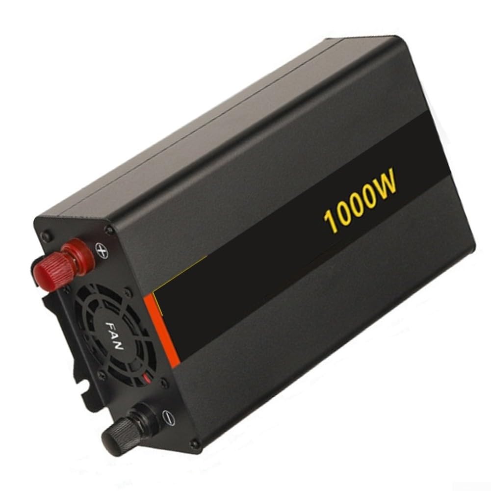 Spannungswandler 1000W 24V DC zu 220V AC Reine Sinuswelle