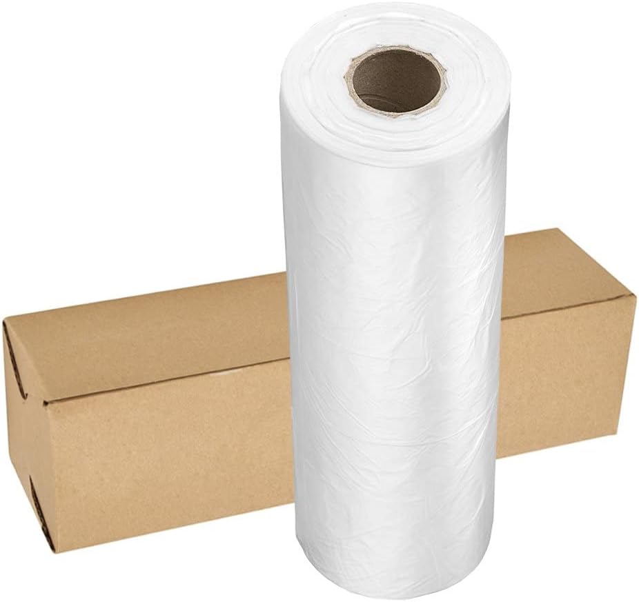 350 Bags/Roll - 30x50cm(12x20in) Clear Plastic Bags for Groceries, Transparent Produce Bag for Fruits Vegetable Kitchen Food Storage, Small Reusable Poly Packing Bags - Image 6