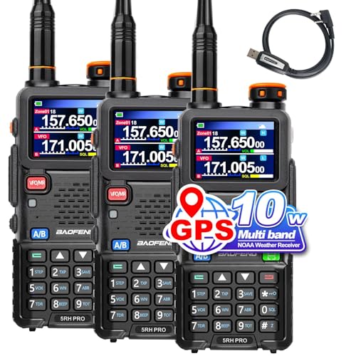 RS-509MG 25W 50KM VHF Transceiver Marine Transceiver IPX7 with Programming Cable