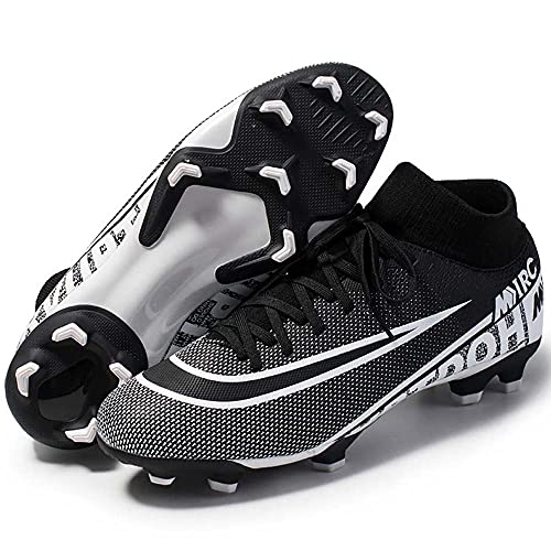 Niber FG Soccer Boots Indoor - TF Turf Cleats Boys - High Tops Ankle Boots Women Turf - Messi Outdoor Soccer Shoes