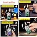 NINSI Smart Voice-Activated Lighter - 3 Flames (Blue Torch, Soft Flame & Dual Arc) - Windproof Refillable & Rechargeable Butane Lighters with Multiple Ignition Methods (Without Fuel) (Colored Ice)