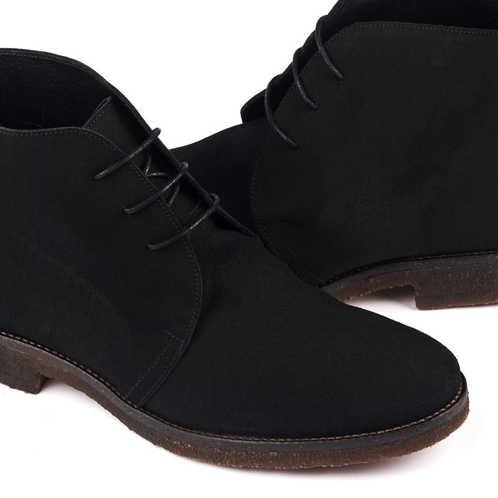 Chaussures réhaussantes pour Homme avec Semelle Augmentant la Taille jusqu'à 7cm. Fabriquées en Peau. Modèle Alexandro