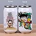 IFREE Anime Acero Inoxidable Aislamiento Botella de Agua Dibujos Animados Vacío Taza Pared Doble Termo Película Juego Taza de café Cosplay Regalo para Mujer Hombres Chico Niña,4,300ML