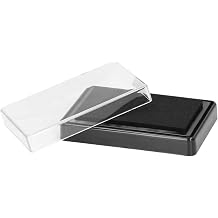 Pet Friendly Footprint Ink Pad - Safe Reusable Handprint & Footprint Pad for Babies & Pets - Perfect Keepsake Gift - Easy Cleaning & Handling Black Ink