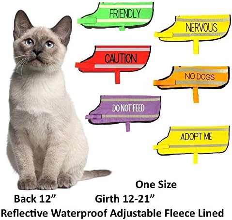 Dexil Luxury Cat Harness Padded and Water Resistant (Blue L-XL)