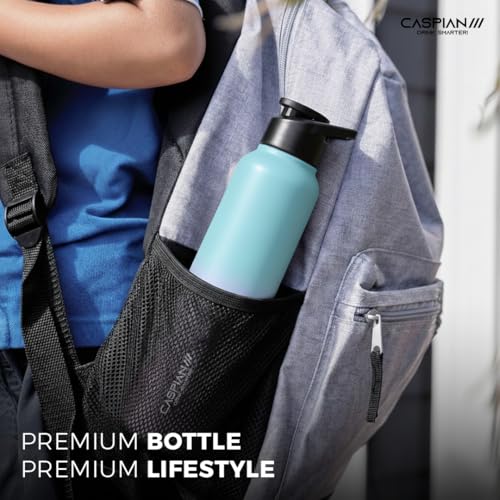 Image of CASPIAN / / / Hike ISI Certified Stainless Steel Water Bottle 1ltr.(Multicolour, 1 Litre, Set of 6) | Leak Proof Sipper for Fridge Home Office Travel School Kids Boys Girls Adults Sports Gym| BPA Free