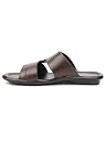 Liberty Coolers COOL99 703 Casual Flat Sandal For Men With PU Sole | Stylish and Comfortable | Durable Summer Footwear for Outdoor Indoor | Lightweight Cushioned Footbed (Brown 44 EU) gallery image