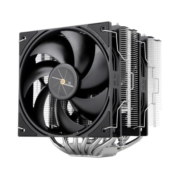 Thermalright Peerless Assassin 120 SE V3 - Ventilador para CPU (6 tubos de calor AGHP, dos ventiladores PWM de 120 mm, velocidad de 2000 rpm, forAM5/Intel LGA 1700/1851/115X/1200)