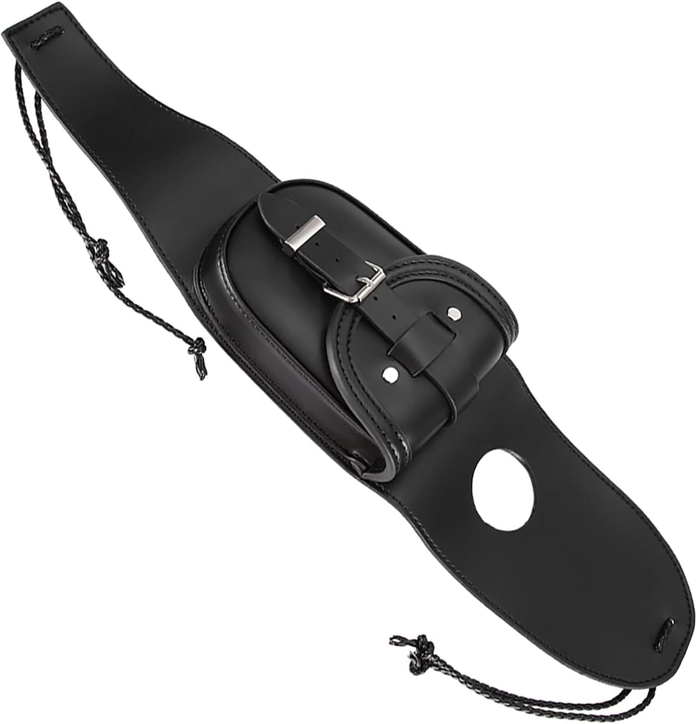 Motorcycle Leather Fuel Tank Bag, Waterproof Fuel Tank Chap Cover Bag Fuel Tank Cover Bag with Pocket for Short Trip for All Models Of Motorcycle