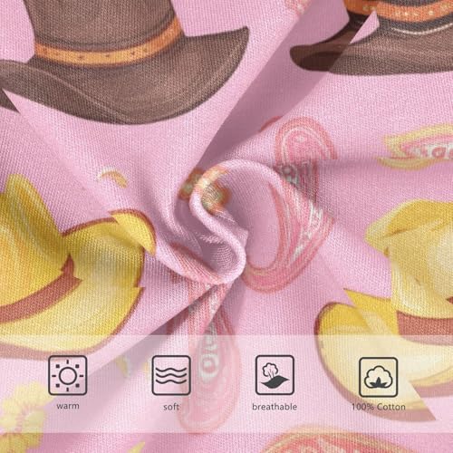 Wusikd Cowboy Hats Boys' Underwear Cotton Boys Briefs Soft Toddler Underwear 2T3