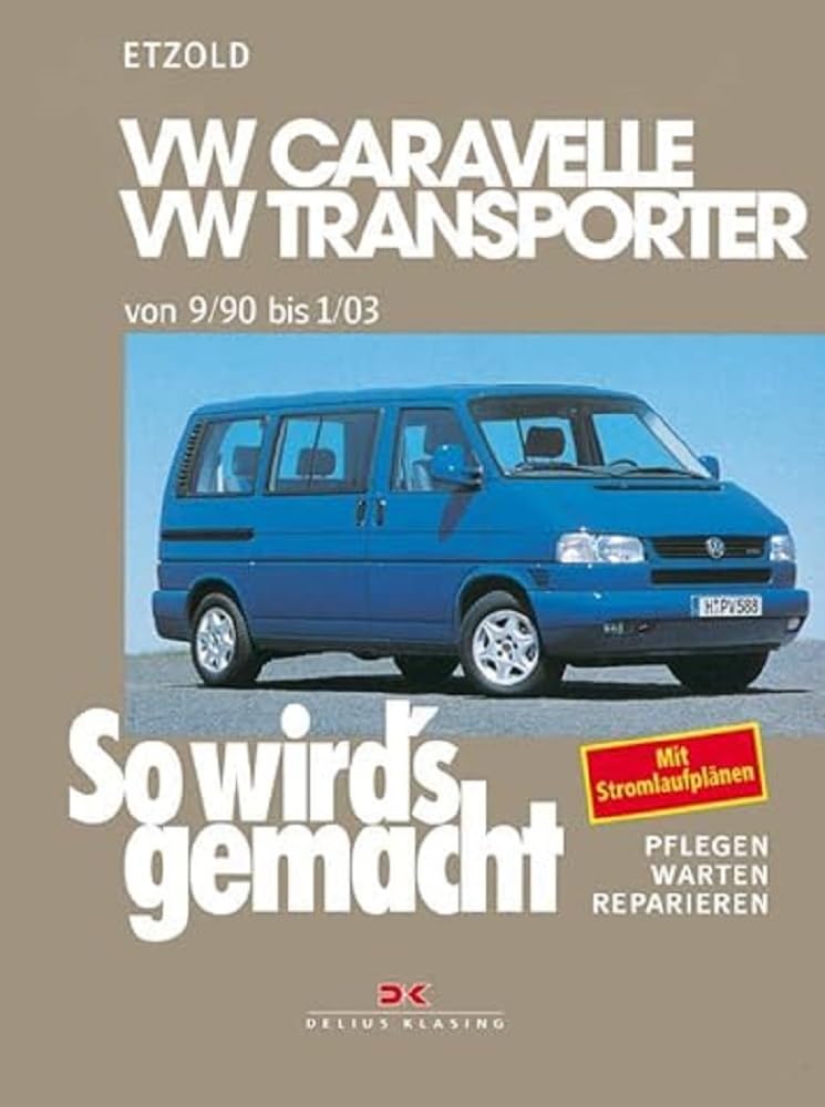 So wird's gemacht. T4: VW Caravelle / Transporter / Multivan / California von 9/90 bis 1/03: Benziner 2,0 l/62 kW (84 PS) 9/90-1/03 bis 2,8 l/150 kW ... 9/90-7/96 bis 2,5 l/111 kW (150 PS) 4/98-1/03