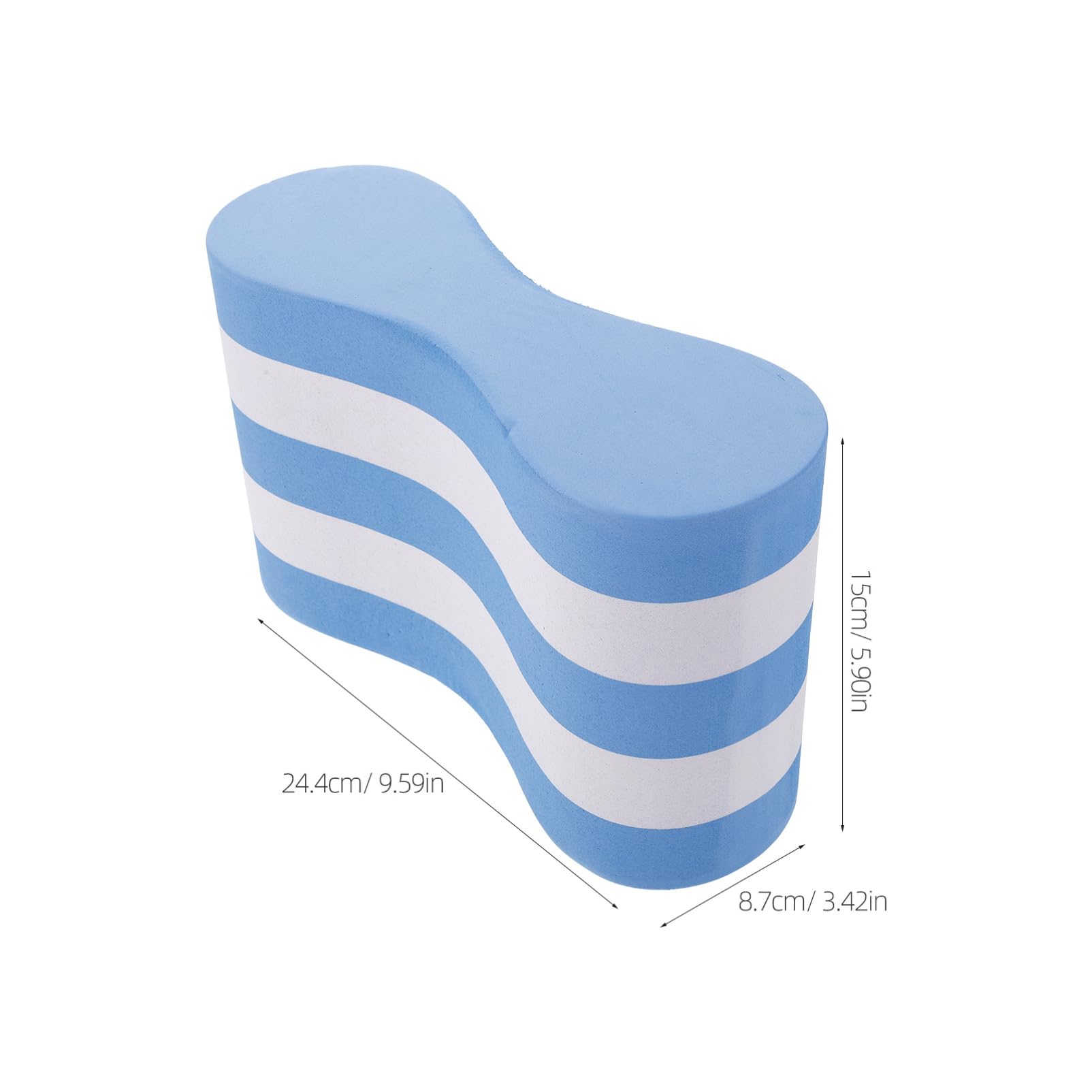 SUPVOX Pull Buoy for Swimming Swim Training Leg Float Lightweight Eva for Boys and Girls 23.7x15x7cm