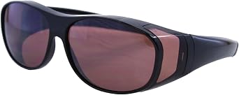 The Happy Eyes, Blue Blocking Fit Over Sunglasses With HD Copper Driving Lenses