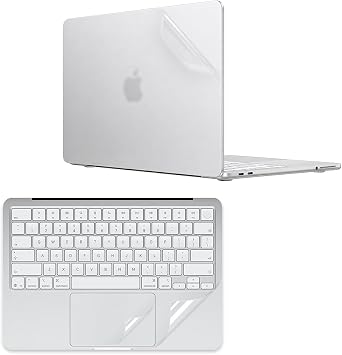 Laptop Skin and Palm Rest Sticker for 2026 MacBook Neo 13 Inch with A18 Pro Chip Model A3404,Ultra Thin Vinyl Top Decals,Anti-Scratch Dustproof Laptop Stickers,Easy to Apply Residue-Free Decals