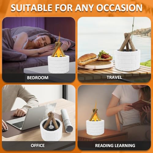 Humidificateur de feu de camp et diffuseur de parfum pour la maison - 3