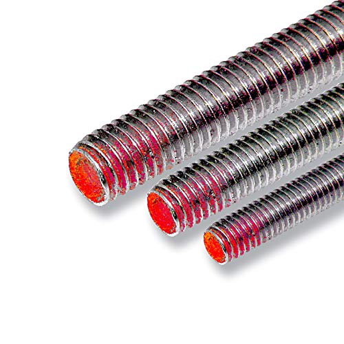 Varillas roscadas M8 x 1000 mm, rosca izquierda A4, acero inoxidable 1 pieza