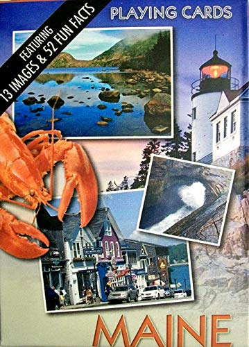 Maine Souvenir Playing Cards