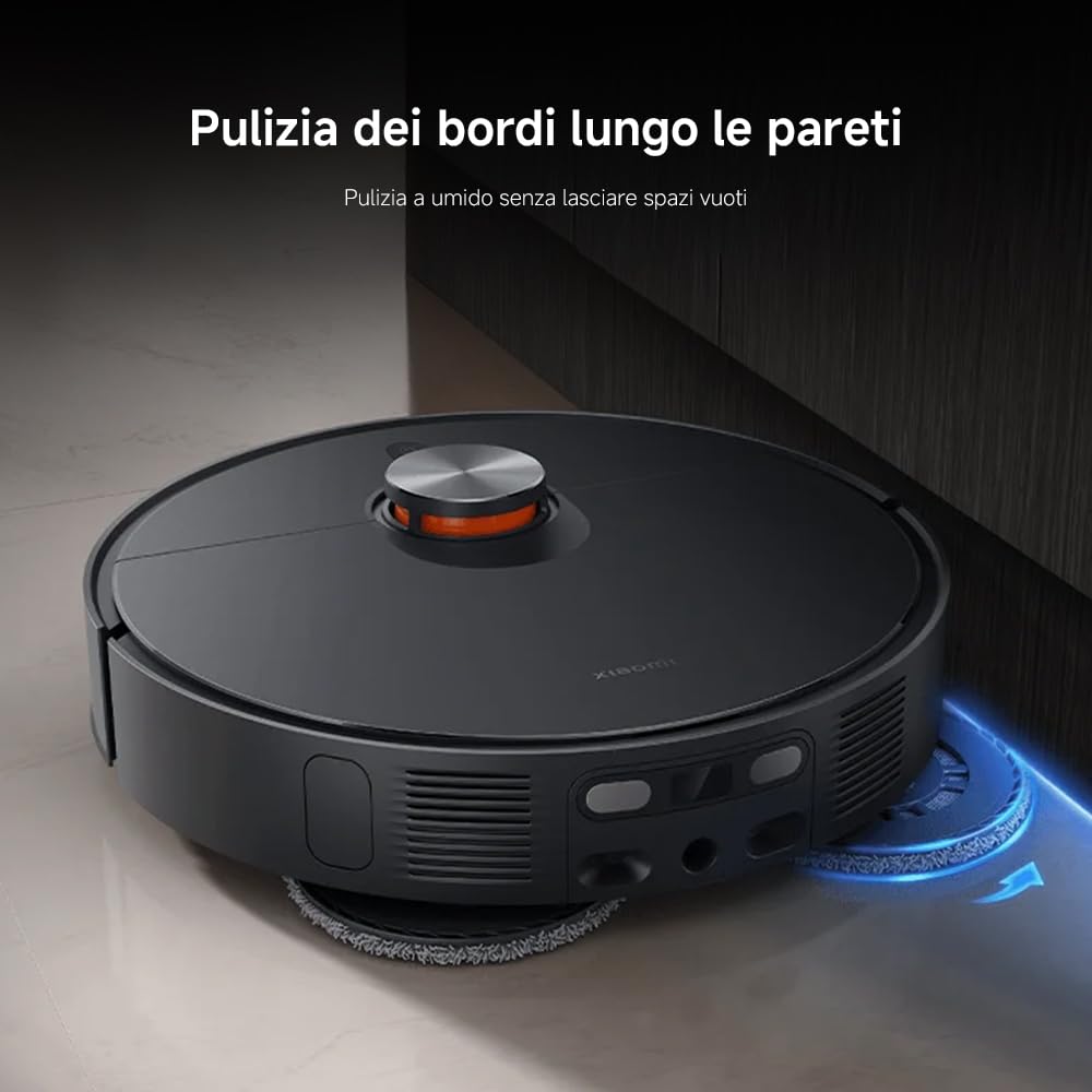 XIAOMI Robot Vacuum X20 Max - 8000 Pa Suction Power, Dual Mop System with Hot Water Cleaning and Drying, 75 Days Dust Capacity, 4 Cleaning Modes and 5200 mAh Battery for Smart, Thorough Cleaning