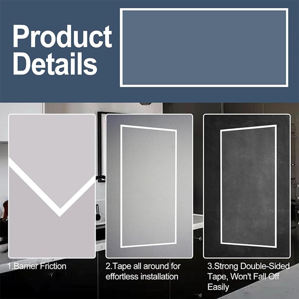 Innenschutzkleber Standard-Sandstrahlschutz 25 Stück Sandstrahlkabinett-Objektivabdeckung 23 X 11 A