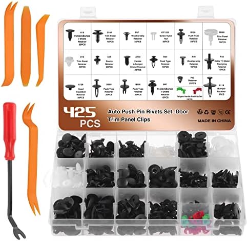 1565 Teile Auto Befestigungsclips Set - 36 Arten Universal Clips Mit Werkzeug