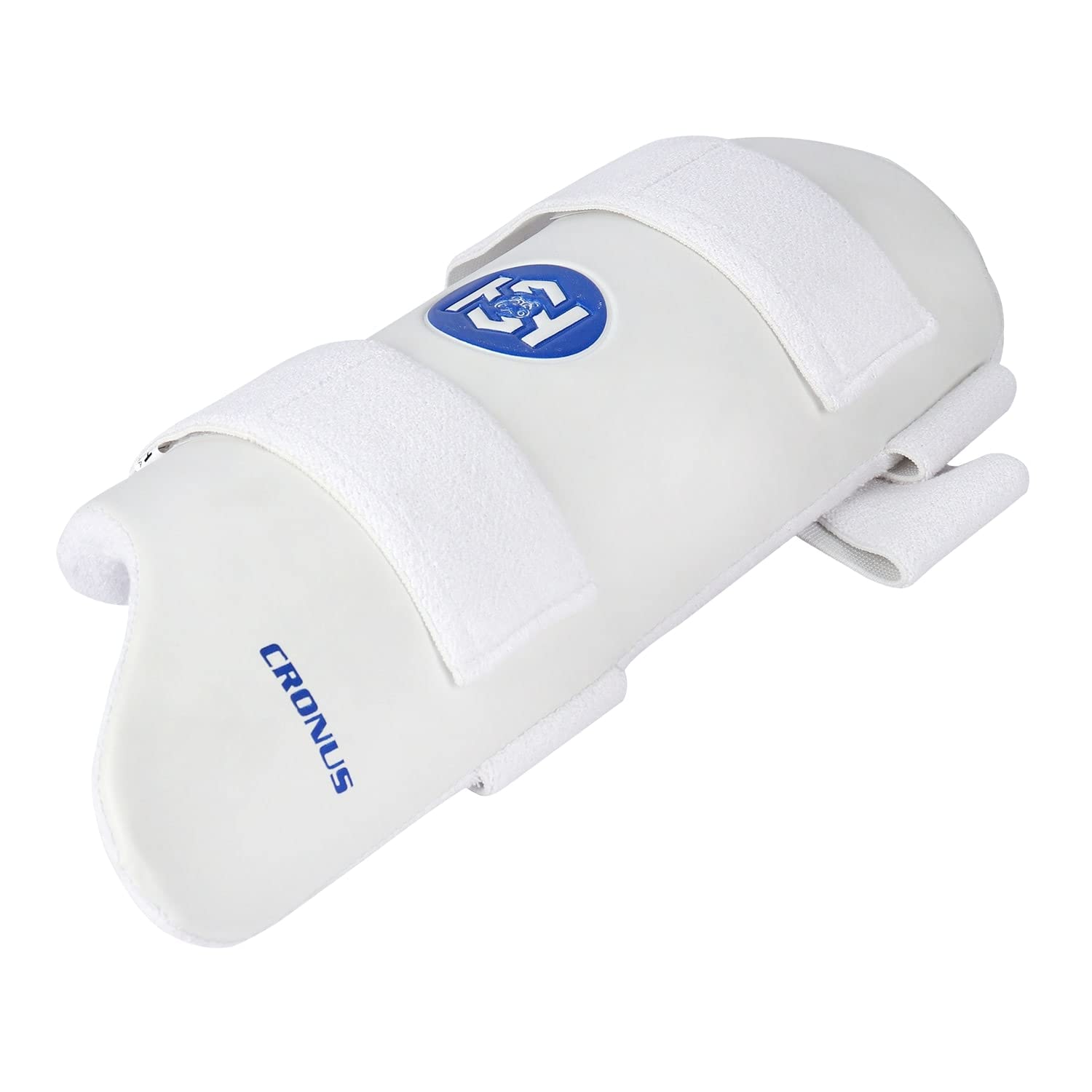 HIPPO SPORTZ White Single Cricket Thigh Guard Protector, Thigh Pad Mens, Single Thigh Guard for Right-Handed Batsman