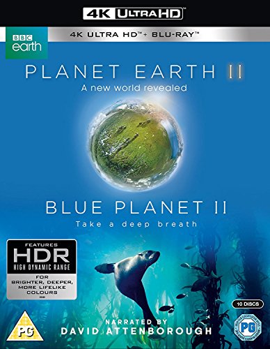 Planet Earth II & Blue Planet II [4K UHD + Blu-ray]