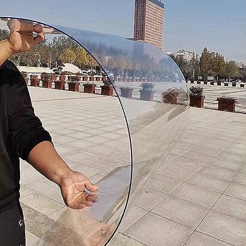 Planchas Transparentes de Policarbonato,Placas para Invernaderos,Paneles para Tejado,Impermeable,Marquesinas Exterior para Puertas Ventanas Jardín,con Tornillos,Personalizable (0.8x2m)