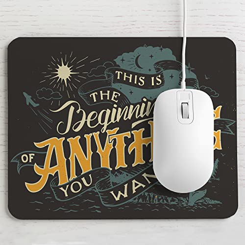 Image of PAPER PLANE DESIGN Mouse Pad Designer Anti Skid Mouse Pads for Desktop and Laptop Computers. D67