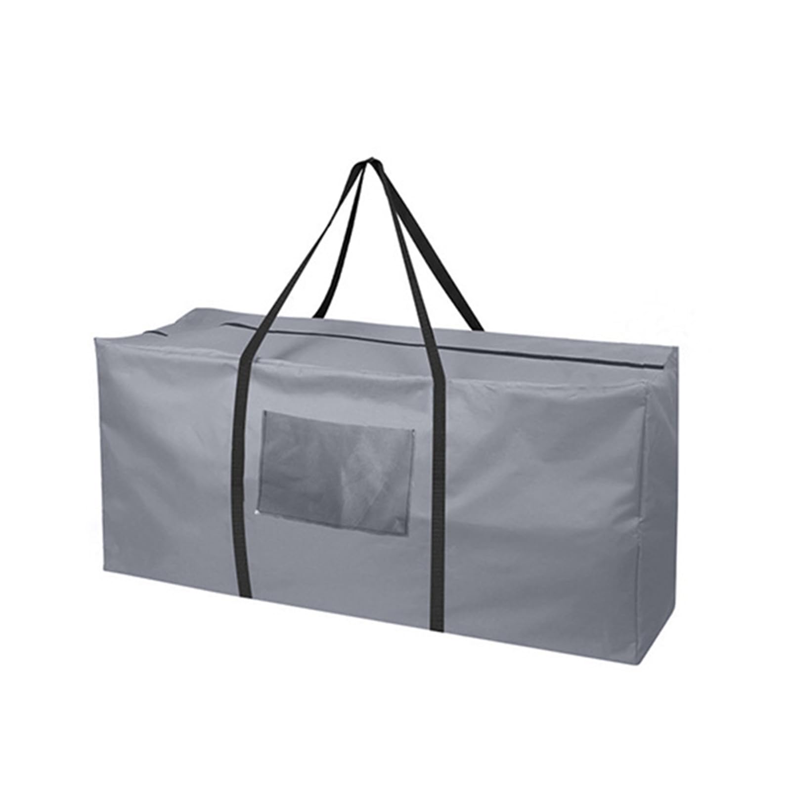Odot Sac Rangement Sapin de Noel Imperméable, Grand Bande Sac de Rangement de Sapin de Noël Artificiel, pour vêtements, Édredon, Tissu Oxford, avec Poignées (Gris,165x38x76cm)
