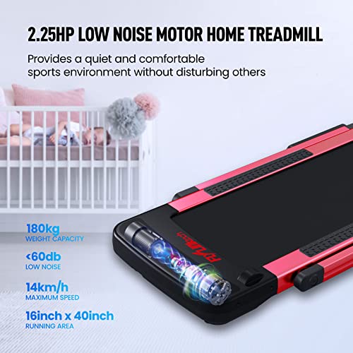 Buying Guide FLYLINKTECH JFH40DC 2 in 1 Folding Treadmill, 2.25HP