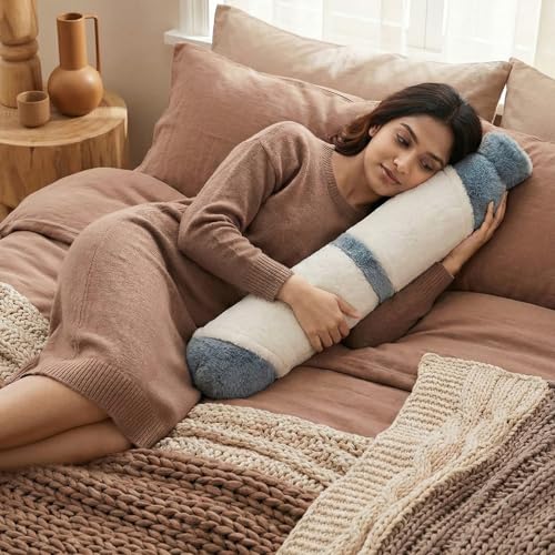 Lifelong Hot Water Bottle 2000 ml with Washable Fur Cover | Hand, Belly & Full Body Warmer for Pain Relief & Period Cramps | Extra Long Bed Bottle for Women & Men |Back Neck Shoulder Warmer (LLEHWB09)