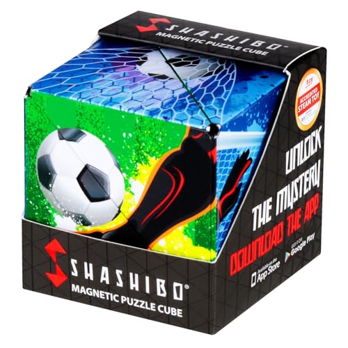 Image of Shashibo DODECA Magnetic Puzzle Cube, Sensory Fidget Toy for Adults & Kids, Stress Relief Fidget Toy for All Ages, Cool Fidget Toys for Desk, Shape Shifting Box, 100+ Possible Shapes