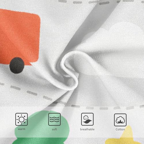 GuoChe Briefs Breathable Panties Toddler Cotton Underwear for Toddler Girls in Sizes 2T,3T, 4T, 5T, 6Y and 8Y3