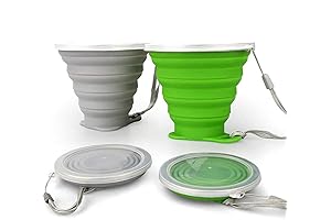 JBER Collapsible Camping Cup: Foldable and Expandable for Adventures
