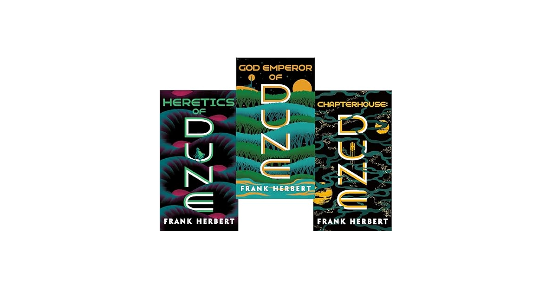 Dune Book Series Set II (3 Books): Book 4 of God Emperor of